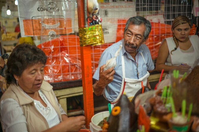 Mexico City deep tour through La Merced and iconic markets - Tacos, mole, and pre-Hispanic bites