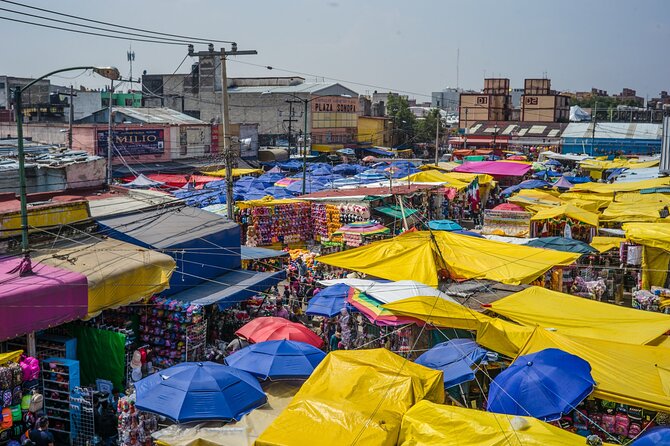 Mexico City deep tour through La Merced and iconic markets - Abelardo L. Rodriguez murals
