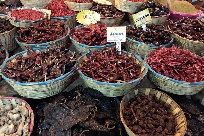 Mexico City: Hidden Markets, Street Food & Salsa-Making Tour - Jamaica Market: flowers, produce, and cooked food