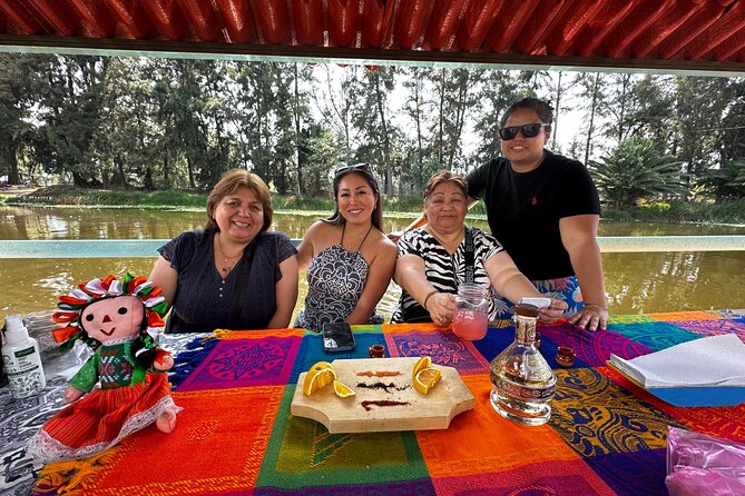 Mexico City: Island of the Dolls - Mexican drinks, snacks, and games on the water