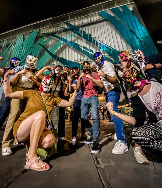 Mexico City: Local Walking Tour with Mezcal & Wrestling Show - Key points at a glance