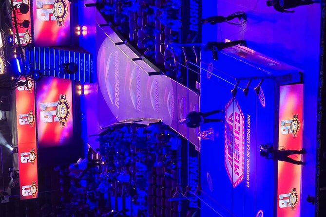 Mexico City Lucha Libre with Hotel Pickup - Practical details inside the arena
