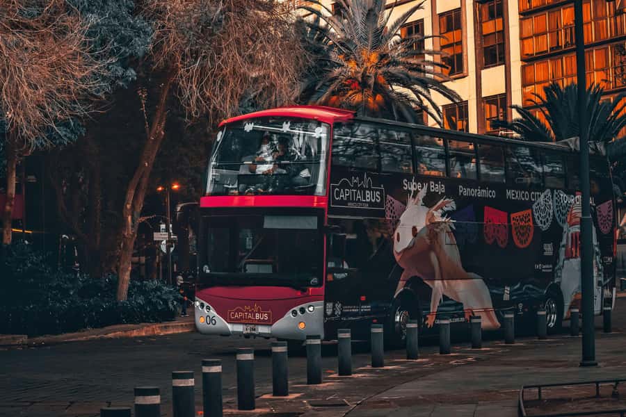 Mexico City: Night Bus Tour - Weather, photos, and practical comfort
