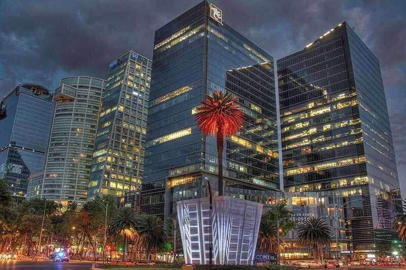 Mexico City: Night City Tour in a Double Decker Bus - Monumento a la Revolución and the move toward Reforma