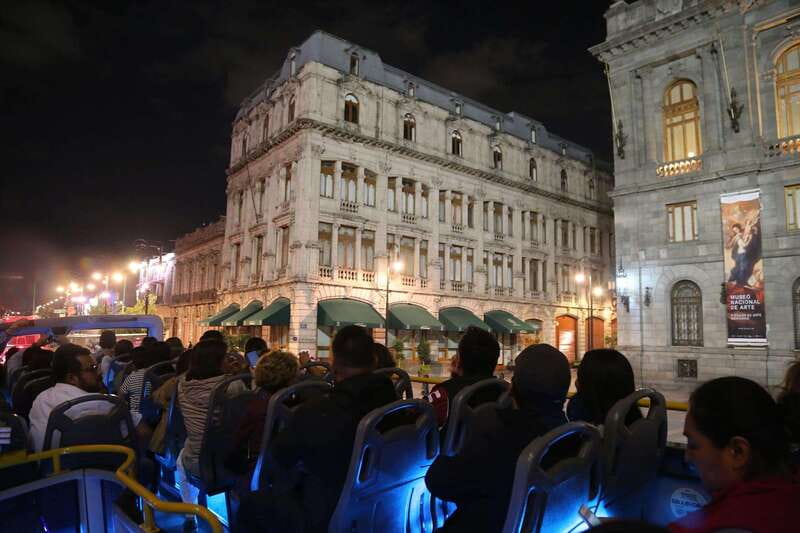 Mexico City: Night City Tour in a Double Decker Bus - Starting beside the cathedral in the Historic Center