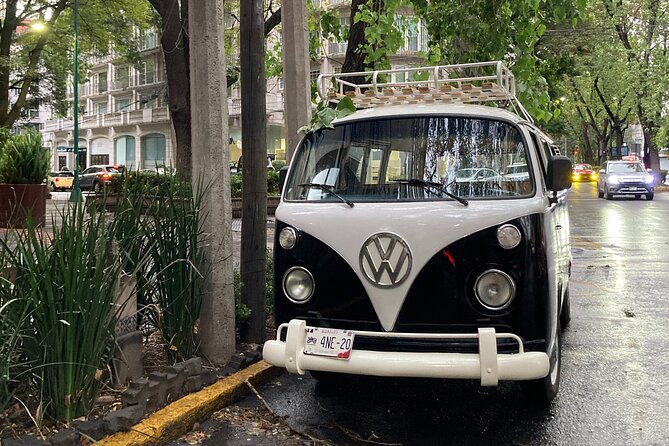 Mexico City PRIVATE Lucha Libre, mezcal & Tacos on a 1975 VW Bus - Starting in La Condesa with tacos al pastor