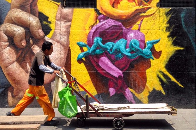 Mexico City Private Street Art Tour - Ten to twelve blocks of murals, graffiti, and local stories