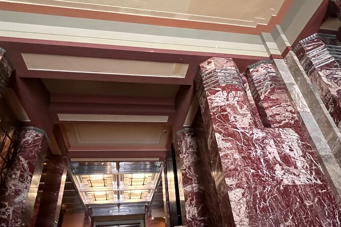 Mexico city's private tour in downtown (with transport) - Bellas Artes: marble, photos, and a limited interior visit