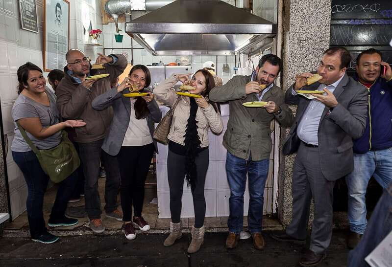 Mexico City: Tacos & Mezcal Night Food Tour - Al pastor closes the night