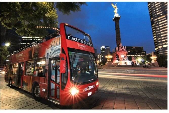 Mexico City Tourist Bus Tour - Reforma puts modern Mexico City beside its monuments