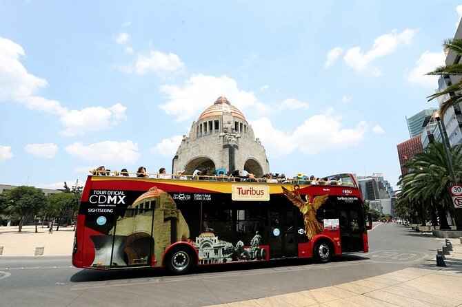 Mexico City Tourist Bus Tour - The upper deck is the best seat, with one important warning