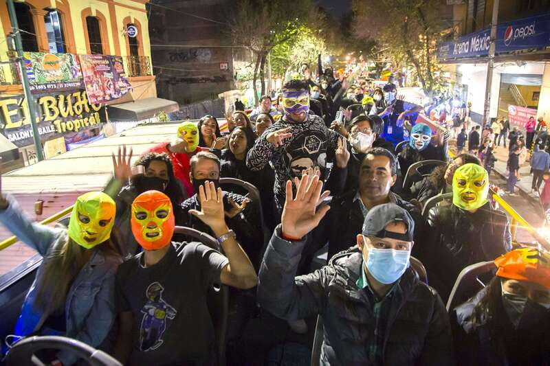 Mexico City: Turiluchas Amazing Wrestling Show - Meeting at Reforma 222