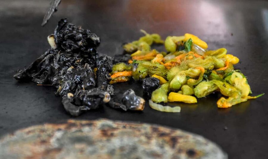Mexico City: Vegan and Vegetarian Street Food Adventure - Food safety and the shared grill question