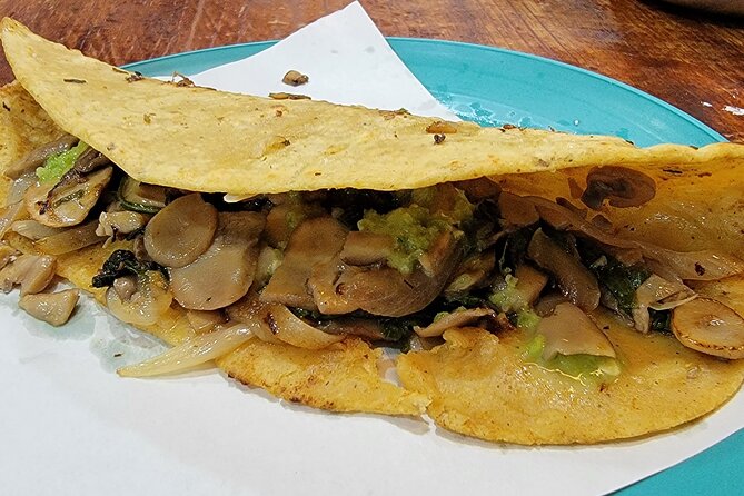 Mexico City Vegan & Veggie Market Explorer plus Cooking Lesson - Salsa or huarache: choose the hands-on part