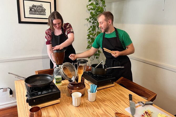 Multi-Variety Mole Class in a Condesa home or art gallery rooftop - The first two hours: ingredients, method, and hands-on work