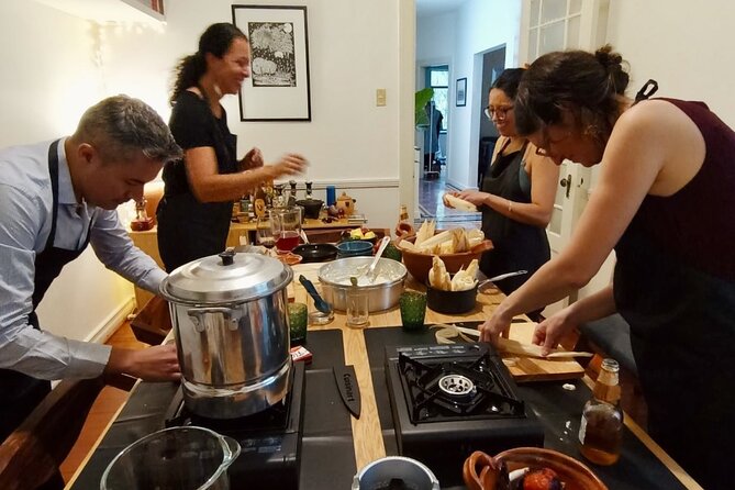 Multi-Variety Tamal Class in a Condesa home or rooftop gallery - Arriving at the Condesa home
