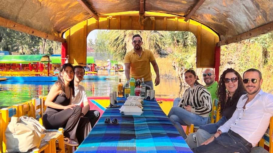 Music and Tequila in Xochimilco visits Coyoacán and CU - Ciudad Universitaria and its outdoor murals