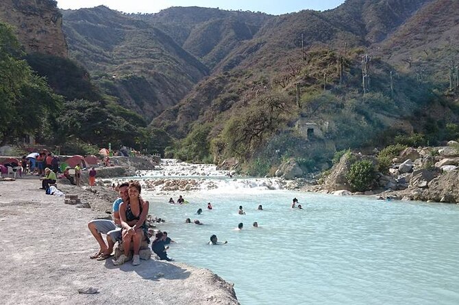 One day tour to the Tolantongo Caves - Arriving at Grutas Tolantongo