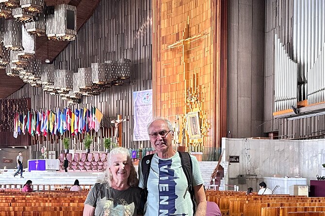 Private experience to the Basilica of Guadeloupe with transportation - Entering the new basilica and seeing the 1531 image