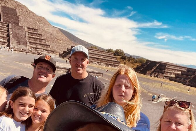 Private Tour, Great Experience, CDMX to Teotihuacan Pyramids - The Pyramid of the Moon and the view across the avenue