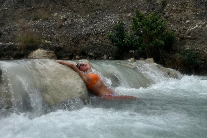 Private Tour of Tolantongo Grottoes with Transportation from CDMX - The thermal river and waterfall massage