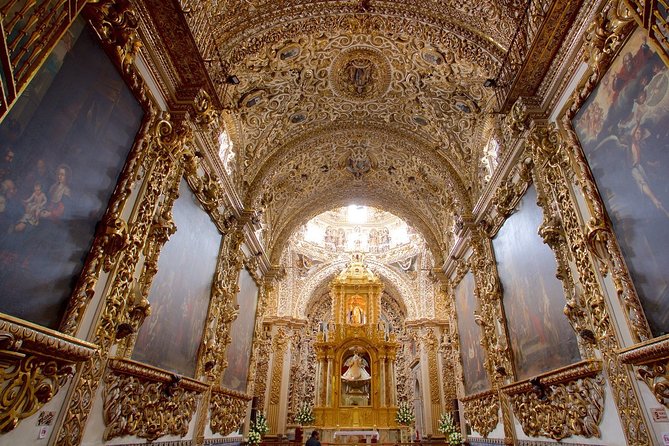 Puebla and Cholula - Capilla del Rosario, the day’s most ornate interior