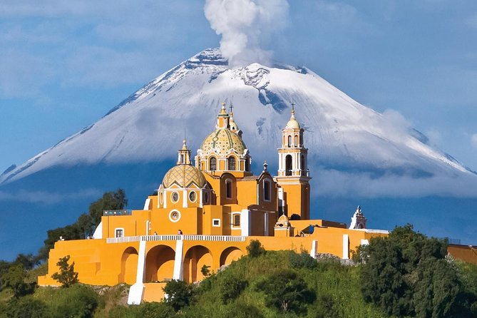 Puebla and Cholula Day Trip from Mexico City - Cholula and the pyramid beneath the church