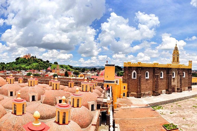 PUEBLA historic colonial center and CHOLULA neighborhood Private day tour - Two hours at Cholula’s Great Pyramid