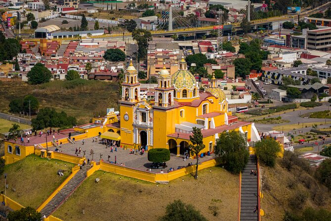 Pyramid of Cholula and Puebla: Private Tour from Mexico City - The Great Pyramid and the Shrine of Our Lady of the Remedies