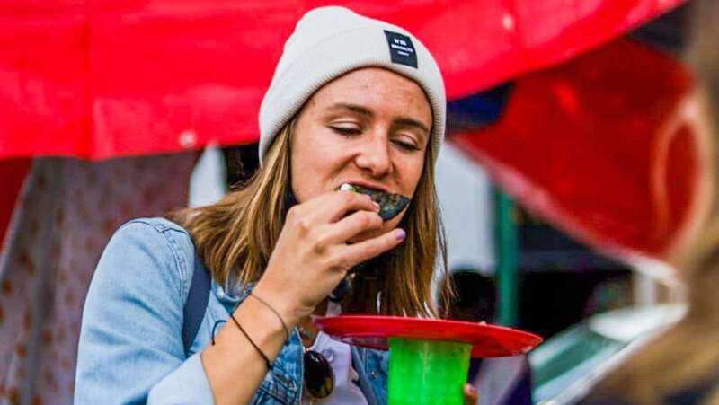 🟢Street Food Bike Tour Mexico City🟢 - Starting beside Parque México in Condesa