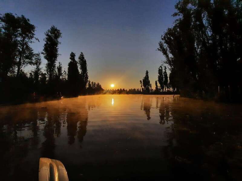 Sunrise in Xochimilco - Tlilac Island and the chance of volcano views