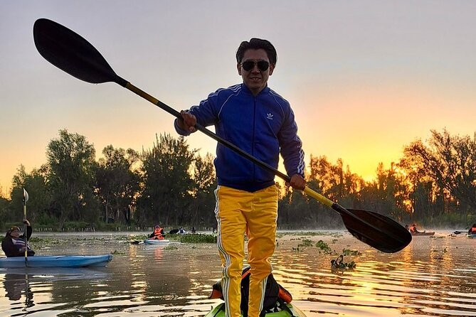 Sunrise Kayak Tour in Xochimilco - Paddling through the canals in the dark