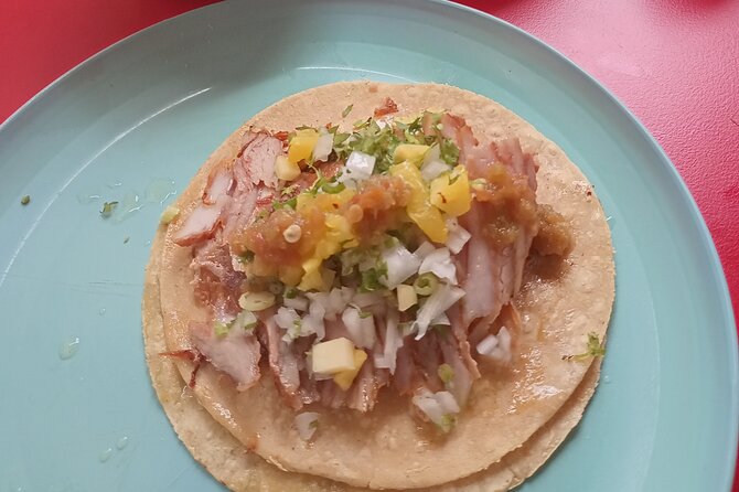 Taco and History Tour in the All Inclusive Historic Center - La Ideal combines five stews with a famous bakery