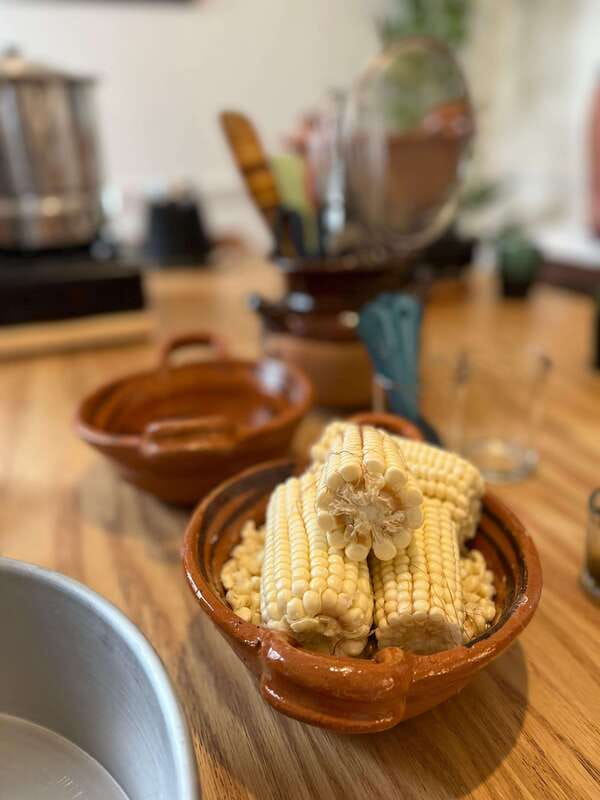 Tamales 101: Multi-variety tamal cooking class and feast - Steaming time turns into dinner time