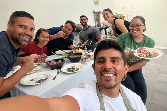Tamales Making Fiesta and Roof Top Meal - The rooftop finish