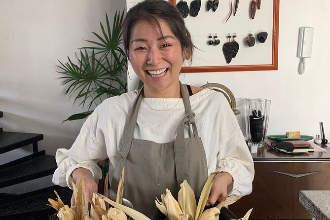 Tamales Making Fiesta and Roof Top Meal - What the cooking session feels like