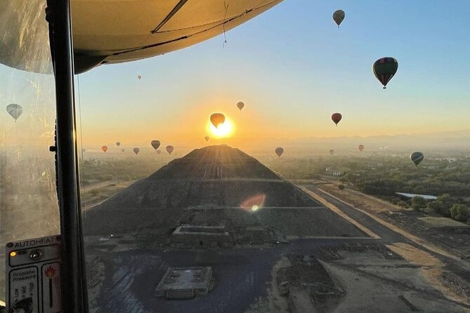 Teotihuacán Hot Air Balloons from We Fly - Why Teotihuacán looks different from a balloon