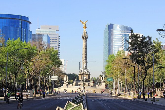 Teotihuacan Pyramids and Mexico City Tour - Reforma, Chapultepec, and the city from the vehicle