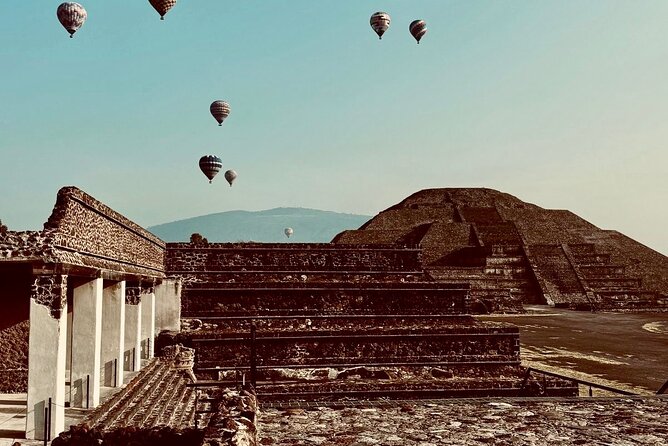 Teotihuacan Sunrise Tour from Mexico City - The Pyramid of the Moon and open views