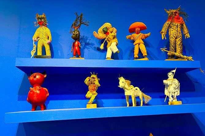 the bohemian neighbourhood of Coyoacan - Mexican folk art at the Museo Nacional de las Culturas Populares