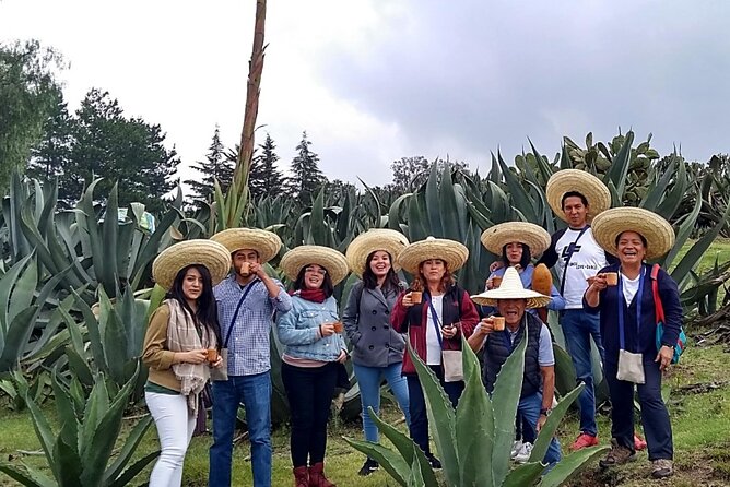 Tour de Pulque en Tepotzotlán, Pueblo Mágico - Making salsa and tortillas by hand