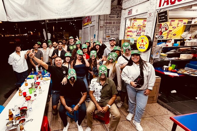 Tour Lucha Libre ,Tacos, Tequila and Mezcal in Mexico City - Starting at Taqueria Mendoza in Doctores