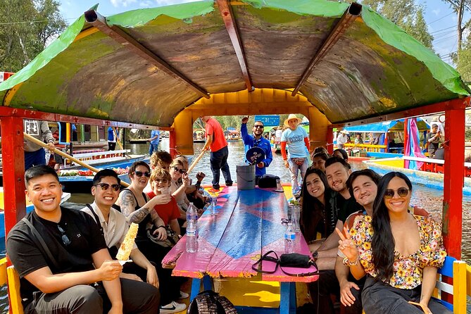 Trajinera Party at Xochimilco with Drinks, Mariachi & Snacks - A moving fiesta on Xochimilco’s canals