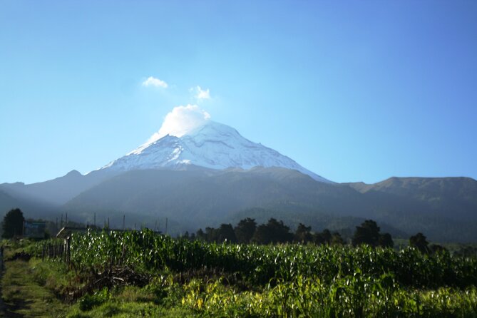 Trekking Through The Volcanoes - Down through Amalacaxco Ravine