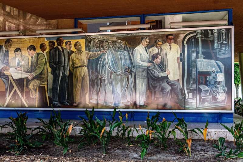 UNAM: Murals & Revolution - The Central Library and O’Gorman’s visual language