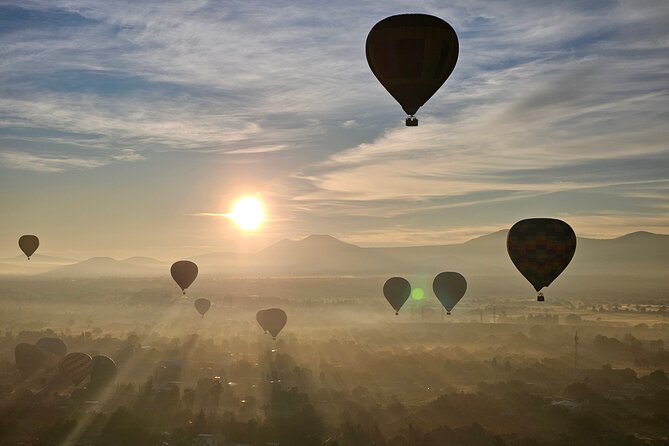Unforgettable Hot Air Balloon Ride Over the City of the Gods - Leaving Mexico City before dawn
