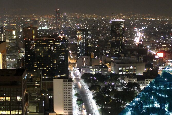 Viewpoint Torre Latino Panoramic view of Mexico City - The 44th-floor panoramic terrace