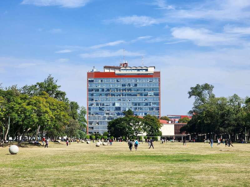 Walk around UNAM campus, a UNESCO World Heritage Site - Meeting the guide at Olympic Stadium