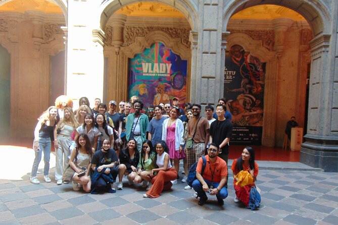 Walking Tour - Impressive murals in Historical Center of Mexico City - The real subject is politics, identity, and public art