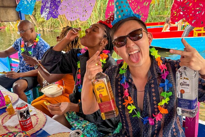 Xochimilco All Inclusive Experience Tequila and Mezcal with Culture - Meztli.X brings food and a change of pace